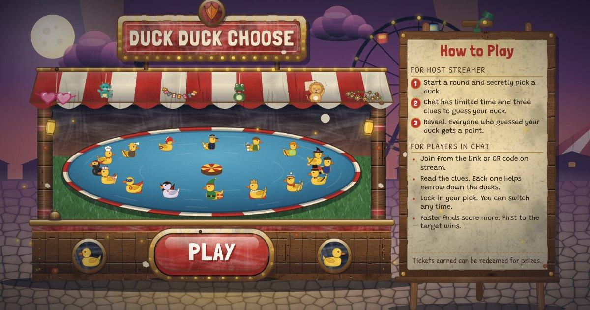 Duck Duck Choose